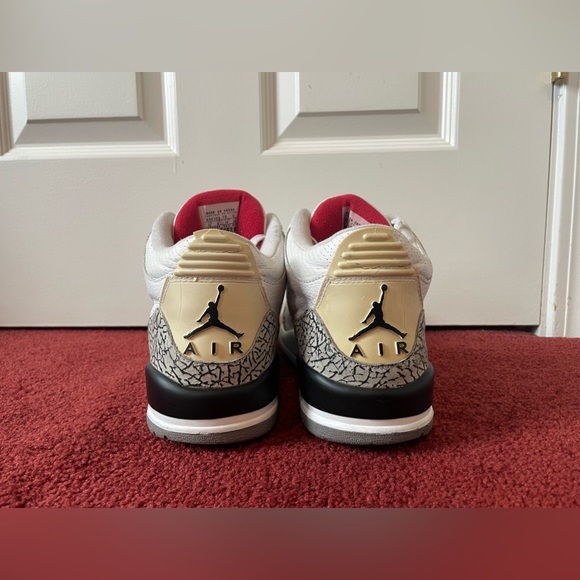 Vintage Jordan 3 Retro White Cement 2003 Size 10 - Picture 2 of 6